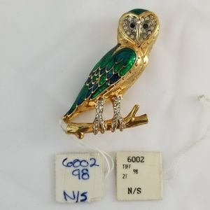 Vintage Owl Brooch